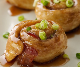 Glazed Bacon Rollups